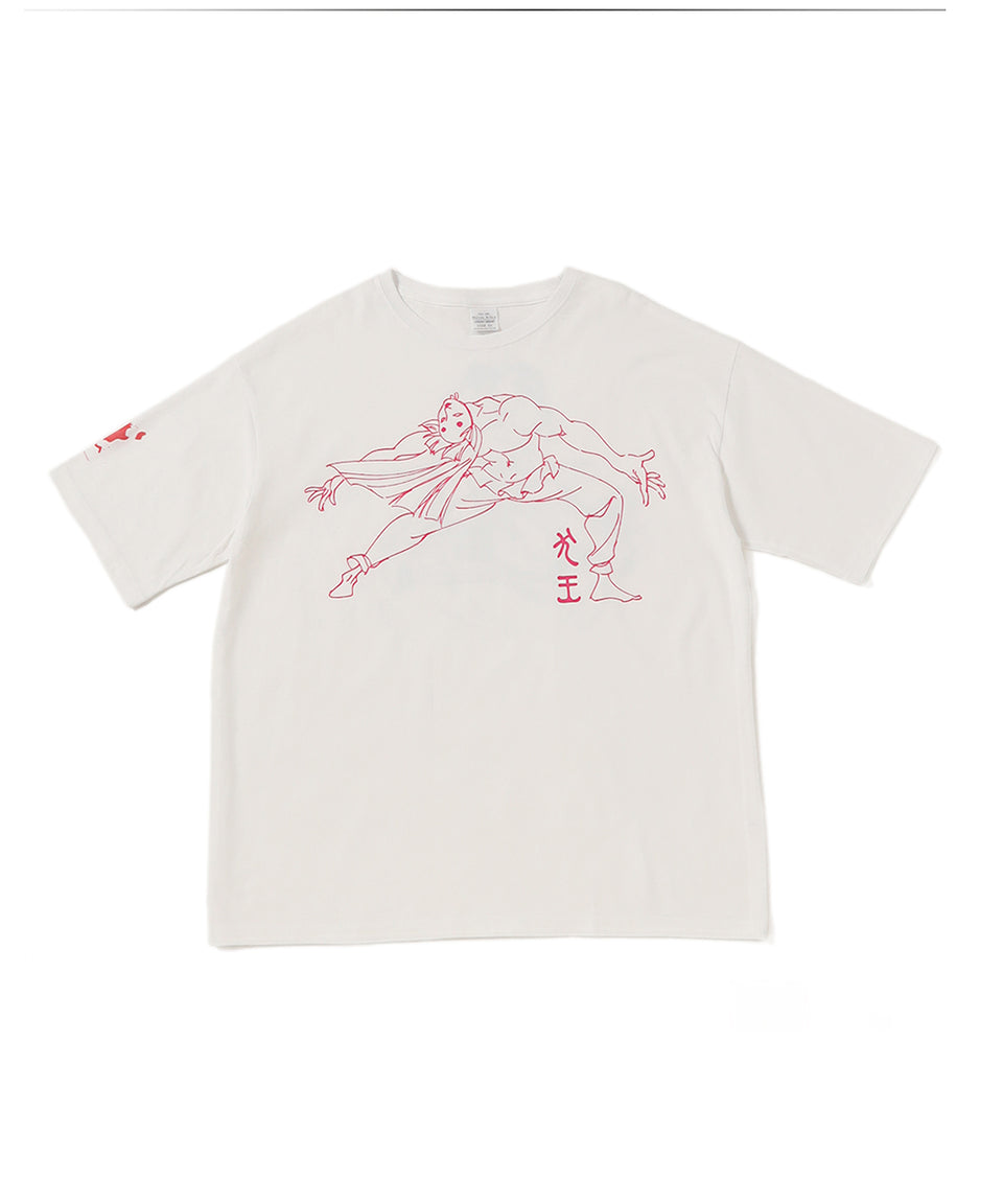 INU-OH TOMONA-T(Big Silhouette)WHITE｜サイエンスSARUオンラインストア